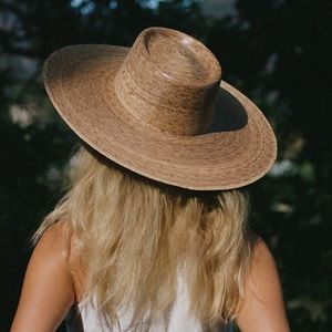 Palma Wide Boater Straw hat